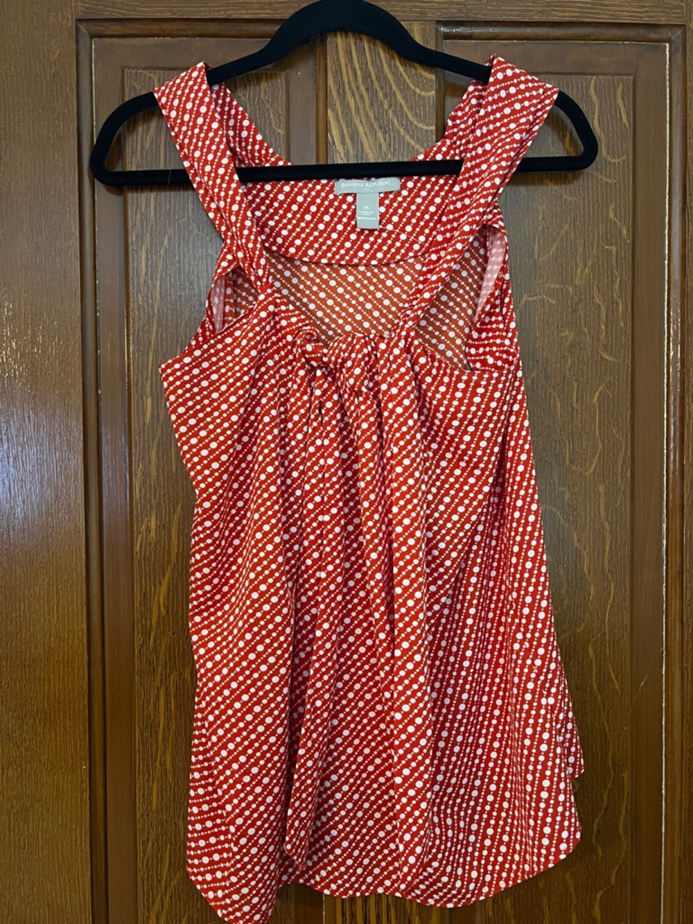 Banana Republic Polka Dot Sleeveless Top